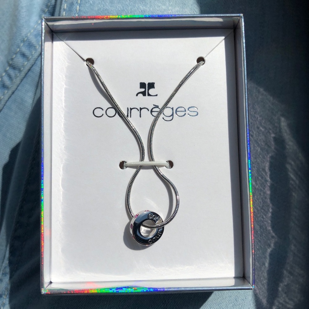 Courreges  bead necklace